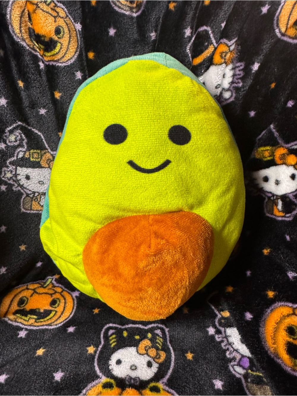 Plush Avocado  - Green & brown Cute Comfort Plushie